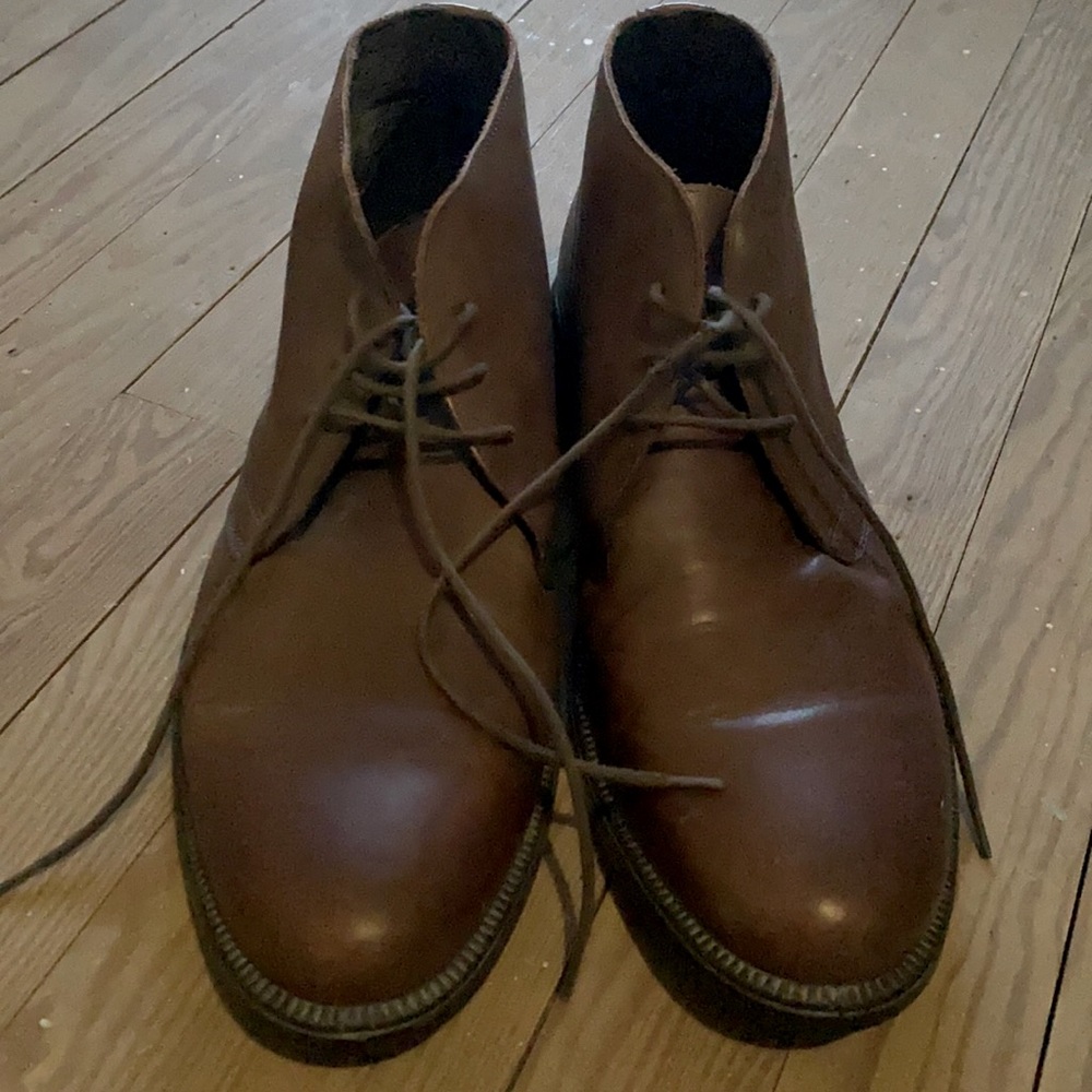 Wallin & Bros brown leather Men’s boots size 45